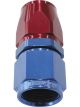 Aeroflow 200 / 570 PTFE Straight Hose End -12AN Blue/Red