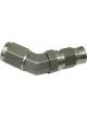 Aeroflow 45 Degree Stainless Steel Hose End -4AN to -4 PTFE Hose