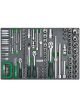 Toptul 126pcs 1/4