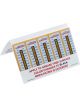Wilwood Brake Temperature Indicator Adhesive Strips Temperatures