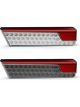 LED Zeon Combination Lamp 10-30V Stop Tail Seq Indicator Pack of 2