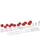 Nolathane Front and Rear Body Mount Bushing Kit