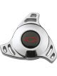 AC Delco Air Filter Assembly Wing Nut Aluminium Chrome Red and Black