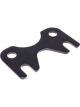 Comp Cams Guideplate Black Oxide Steel Flat 1 Piece GM LS 5/16 in. Push