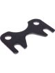 Comp Cams Guideplate Black Oxide Steel Flat 1 Piece GM LS 3/8 in. Pushr