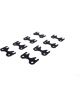 Comp Cams Guideplate Black Oxide Steel Flat 1 Piece GM LS 3/8 in. Pushr