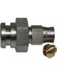 Aeroflow 19mm Female Inverted Flare to -3AN Hose End M10x1.25