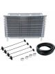 Davies Craig Transmission Oil Cooler 17 Plate Hydra 3/8 in. Hose Hose Clam