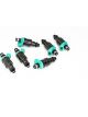 Deatschwerks Universal Low Impedance 11mm upper set of 6 injecto