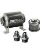 Deatschwerks In-line fuel filter element and housing kit stainle