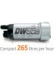 Deatschwerks DW65A series 265lph fuel pump with install kit for Com