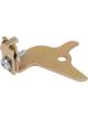 Edelbrock Carburettor Choke Cable Bracket Steel Gold Iridited Edelbrock 94