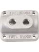 Edelbrock Fuel Distribution Block Rectangle Cast Aluminium Natural Single…