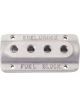 Edelbrock Fuel Distribution Block Rectangle Cast Aluminium Natural Single…