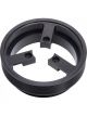 Edelbrock Crankshaft Pulley E-Force Serpentine 10-groove Steel Black Ano…