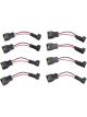 Edelbrock Fuel Injection Wiring Harness Adapter USCAR Style Set of 8