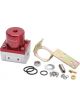 Edelbrock Fuel Pressure Regulator Return Inline 35-90 psi Aluminium Red…
