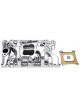 Edelbrock Intake Manifold Performer Dual Plane Aluminium EnduraShine Hol…
