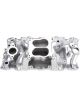 Edelbrock Intake Manifold Performer Air-Gap Dual Plane Aluminium Polishe…