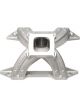 Edelbrock Intake Manifold Victor Single Plane Aluminium Natural Square Bo…