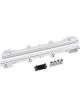 Edelbrock Fuel Rails Aluminium Clear Anodized Small Block Ford Pair