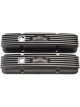 Edelbrock Valve Covers Classic Series Stock Height Cast Aluminium Black …