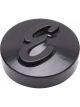 Edelbrock Air Cleaner Nut 2.125 in. Diameter Aluminium Black Edelbrock Sc…