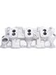 Edelbrock Intake Manifold C-357-B Three-Deuce Aluminium Natural for Edelb…