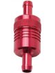Edelbrock Fuel Filter Aluminium Street Inline Red Anodized Sintered Bronz…