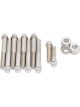 Edelbrock Intake Manifold Bolts Steel Cadmium 12-Point Head Washers for U…