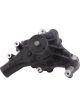 Edelbrock Water Pump Mechanical Long High-Volume Aluminium Black Powderc…