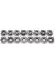 Edelbrock Valve Spring Retainers Single Steel 1 in. Retainer O.D. Set of …