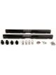Fast Black Billet Fuel Rail Kit For LS2 LSXr 102mm Intake Manifolds