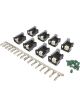 Fast USCAR/EV6 Fuel Injector Connector - Set of 8