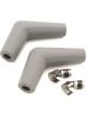 Fast 25 Pack of 45 Degree Plug Boots and Terminals