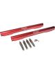 Fast Billet Fuel Rail Kit For EFI 4150 Flange Big Block Chevrolet Manifolds