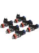 Fast Precision-Flow LS3/LS7 Profile 39 Lb/Hr High Impedance Injectors - Set of 6