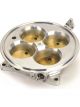Fast Polished 4500 Flange Air Only Throttle Body For Multiport Injection EFI Sys