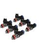 Fast Precision-Flow LS2 Profile 85 Lb/Hr High Impedance Injectors - Set of 6