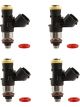 Fast Precision-Flow LS3/LS7 Profile 242 lb/hr High Impedance Injectors - Set of 
