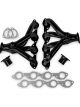 Flowtech Headers Block Hugger Steel Painted Round Port Street Rod Che