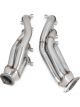 Flowtech Headers Shorty Steel Polished Ford Pair
