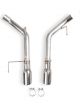 Flowtech Axle Back Exhaust 2005-10 MUSTANG GT NON-MUFFLED AB EXH 409