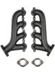 Flowtech Exhaust Manifolds Cast LS Swaps Black Ceramic Pair