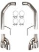 Flowtech Exhaust System Axle-Back 2.500 in. Stainless Steel No Muffle