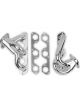 Flowtech Headers Shorty Steel Silver Ceramic Coated 2.5 in. Collect