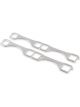 Flowtech Exhaust Gaskets Header Aluminium Square Port Chevy Small Bl