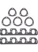 Flowtech Exhaust Gaskets Header Aluminium Oval Port Ford 351C 351M 40