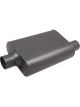 Flowtech Muffler Raptor Chambered 2.000 in. Inlet/Outlet Aluminized