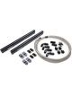 Holley Fuel Rails EFI Aluminium Black Anodised Fittings Hose Chevy 4.8